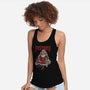 Festive Santa-Womens-Racerback-Tank-PopCultureWizard