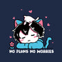 No Plans No Worries-Mens-Long Sleeved-Tee-naomori