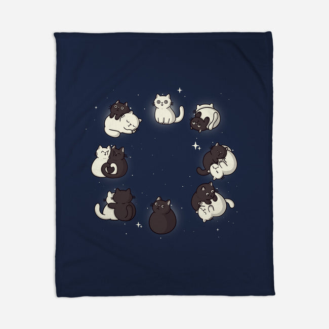 Honey Moon Phase-None-Fleece-Blanket-Freecheese