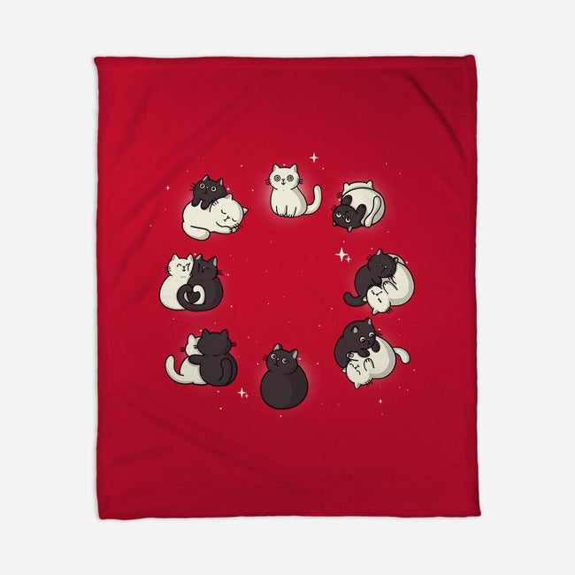 Honey Moon Phase-None-Fleece-Blanket-Freecheese