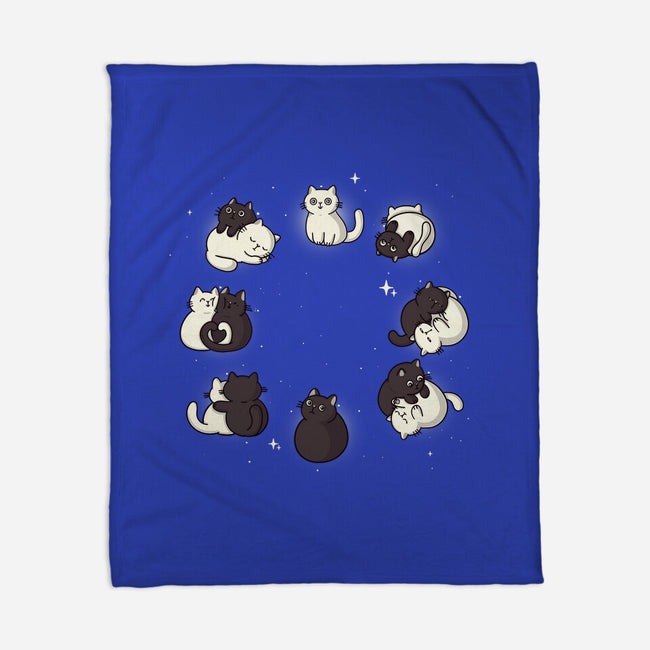 Honey Moon Phase-None-Fleece-Blanket-Freecheese