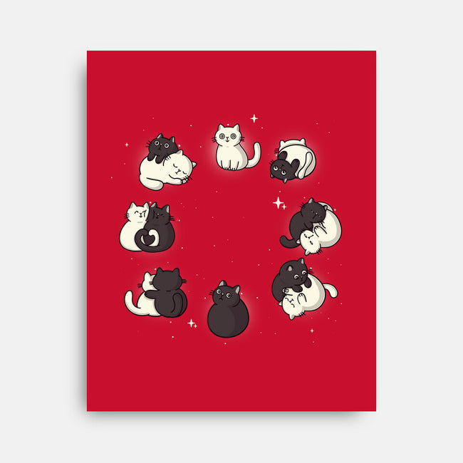 Honey Moon Phase-None-Stretched-Canvas-Freecheese