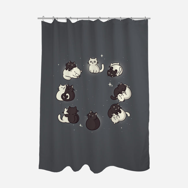 Honey Moon Phase-None-Polyester-Shower Curtain-Freecheese