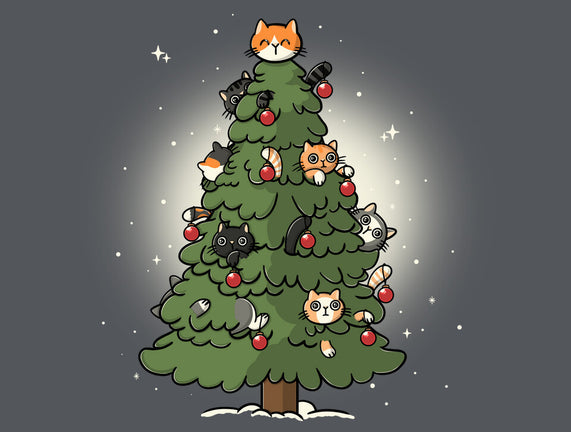 Christmas Cats Tree
