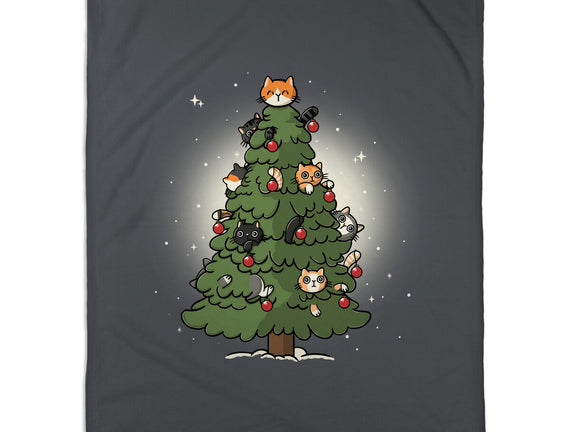 Christmas Cats Tree