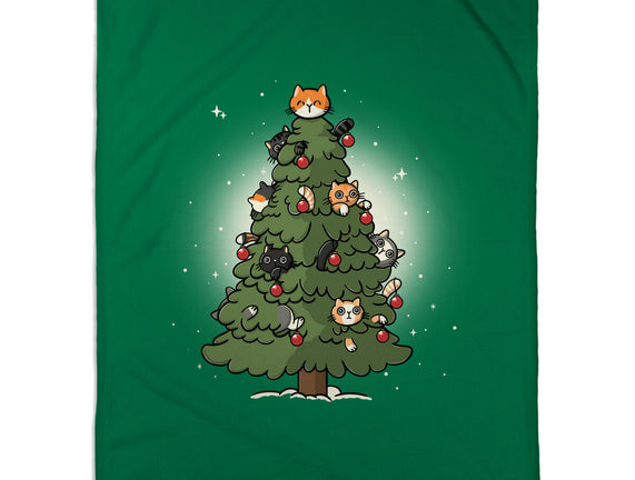Christmas Cats Tree
