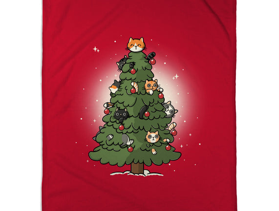 Christmas Cats Tree