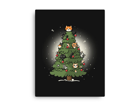 Christmas Cats Tree