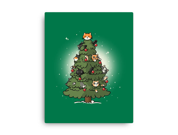 Christmas Cats Tree