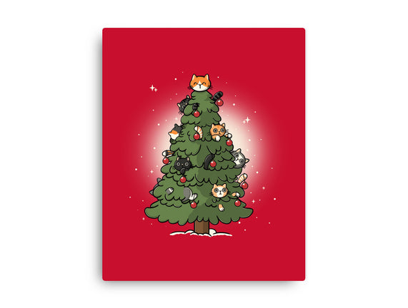Christmas Cats Tree