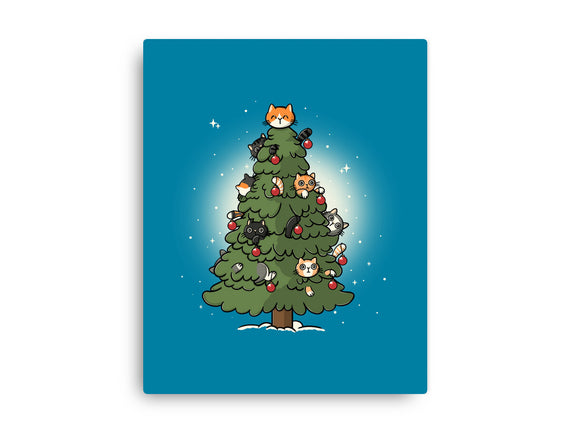 Christmas Cats Tree