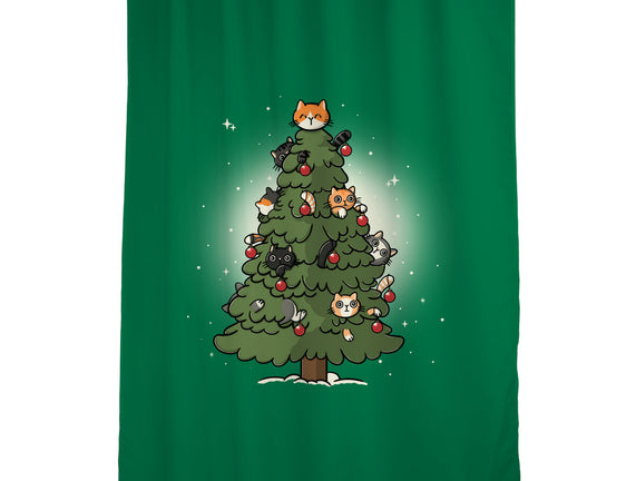 Christmas Cats Tree