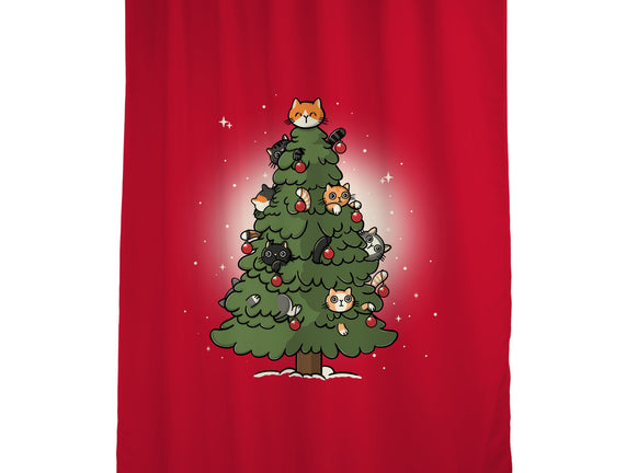 Christmas Cats Tree