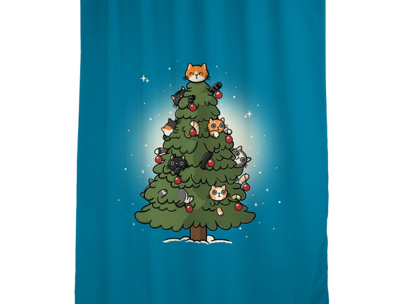 Christmas Cats Tree