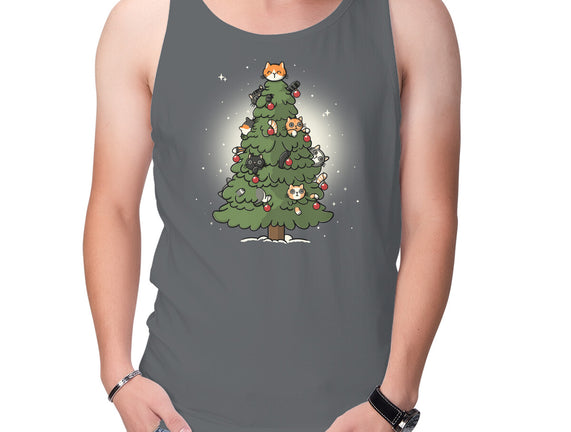 Christmas Cats Tree