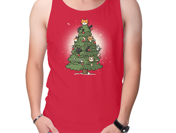 Christmas Cats Tree