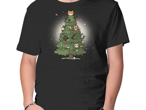 Christmas Cats Tree