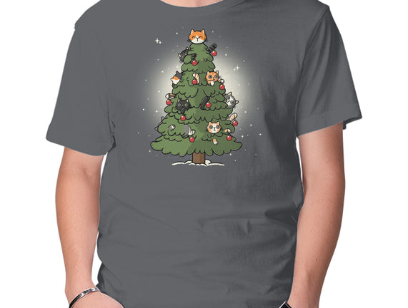 Christmas Cats Tree