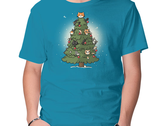 Christmas Cats Tree