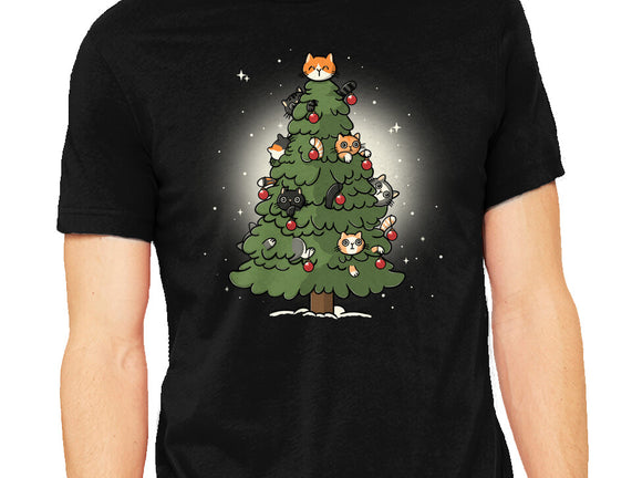 Christmas Cats Tree