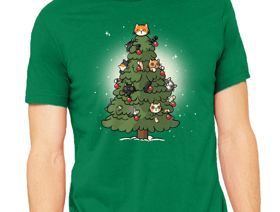 Christmas Cats Tree