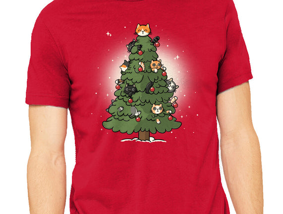 Christmas Cats Tree