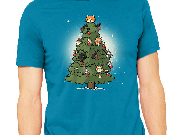 Christmas Cats Tree