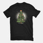 Christmas Cats Tree-Mens-Heavyweight-Tee-Freecheese