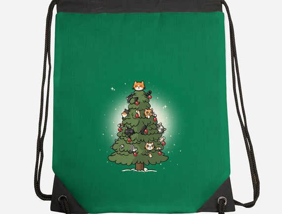Christmas Cats Tree