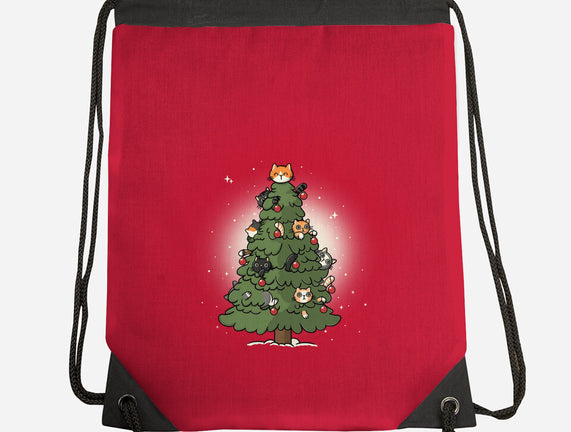 Christmas Cats Tree