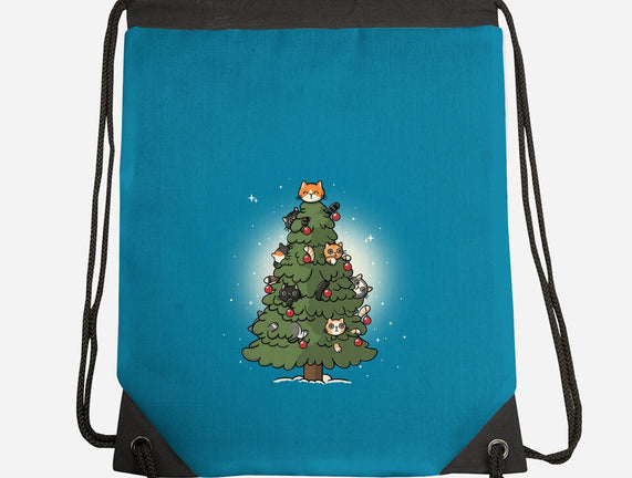 Christmas Cats Tree