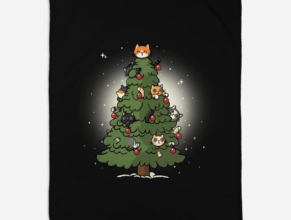 Christmas Cats Tree