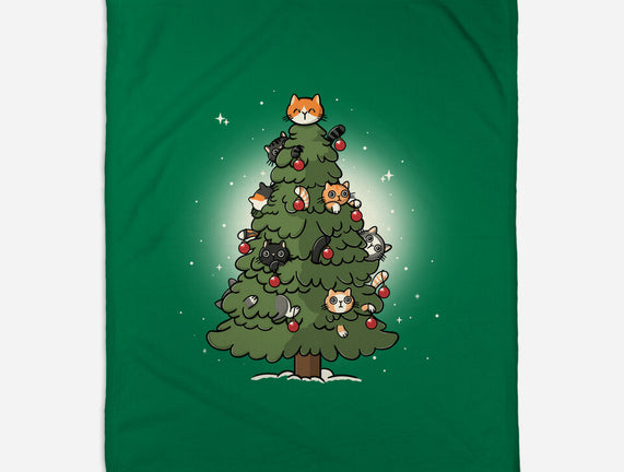 Christmas Cats Tree