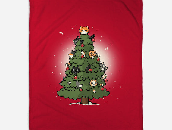 Christmas Cats Tree