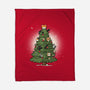 Christmas Cats Tree-None-Fleece-Blanket-Freecheese