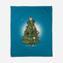 Christmas Cats Tree-None-Fleece-Blanket-Freecheese