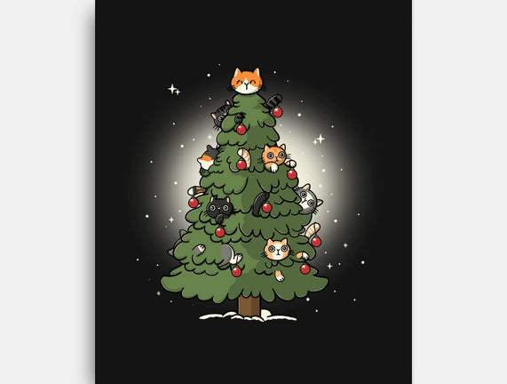 Christmas Cats Tree