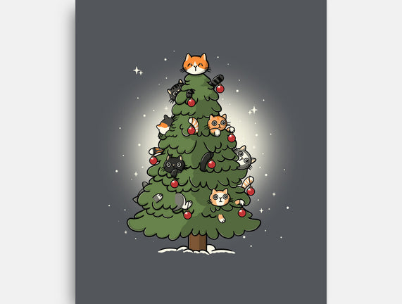 Christmas Cats Tree