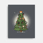 Christmas Cats Tree-None-Stretched-Canvas-Freecheese