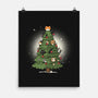 Christmas Cats Tree-None-Matte-Poster-Freecheese