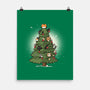 Christmas Cats Tree-None-Matte-Poster-Freecheese