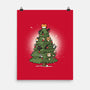 Christmas Cats Tree-None-Matte-Poster-Freecheese