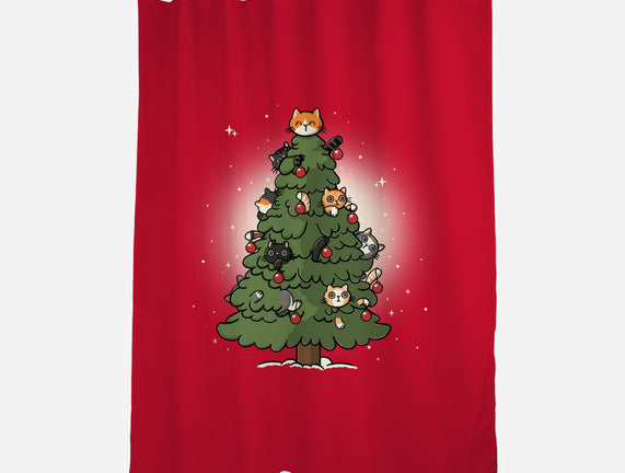 Christmas Cats Tree