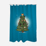 Christmas Cats Tree-None-Polyester-Shower Curtain-Freecheese