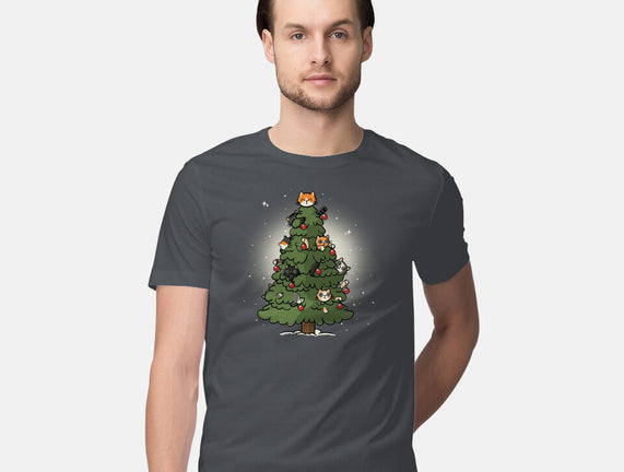Christmas Cats Tree