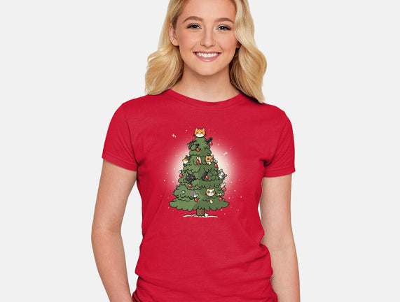 Christmas Cats Tree