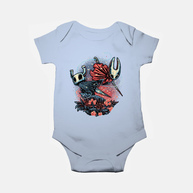 Heroes Of The Underground-Baby-Basic-Onesie-glitchygorilla