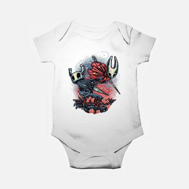 Heroes Of The Underground-Baby-Basic-Onesie-glitchygorilla