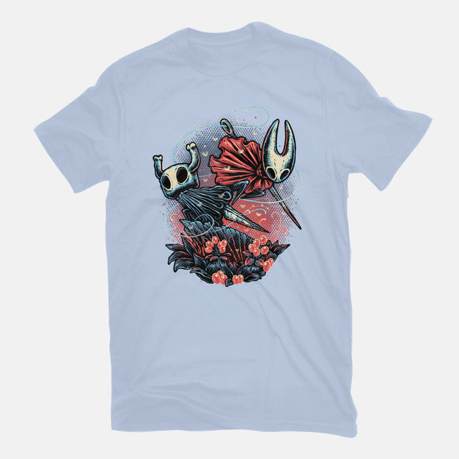 Heroes Of The Underground-Womens-Fitted-Tee-glitchygorilla