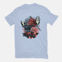 Heroes Of The Underground-Womens-Fitted-Tee-glitchygorilla